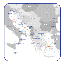 Fährverbindungen Ägäis, Adria